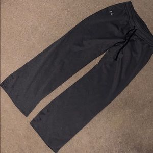 Dark gray under amour sweat pants